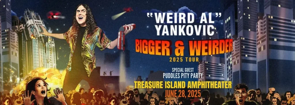 Weird Al Yankovic & Puddles Pity Party at Treasure Island Amphitheater